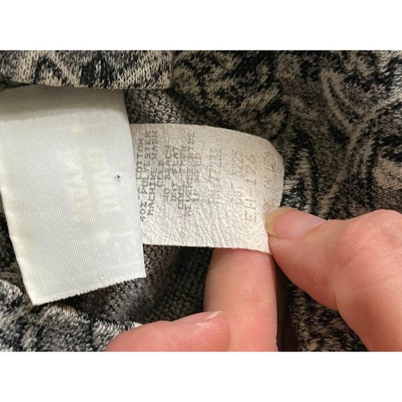 Men's David Wayne Paisley Shirt L/S Grey Polo - Picture 6 of 6